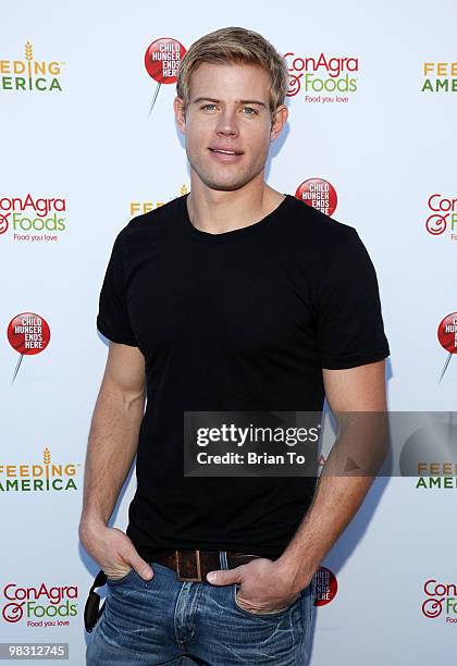 Trevor Donovan attends "Child Hunger Ends Here" neighborhood celebrity rally on Wisteria Lane at NBC Universal lot on April 7, 2010 in Universal...