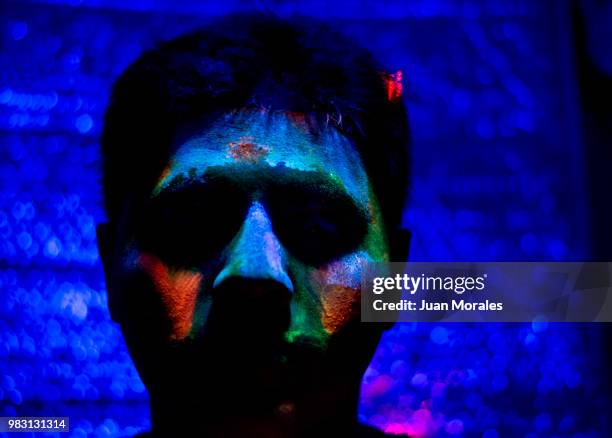 acid face - lsd stock pictures, royalty-free photos & images