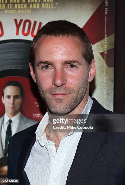 Actor Alessandro Nivola attends the "Who Do You Love" New York premiere at the Tribeca Grand Screening Room on April 7, 2010 in New York City.