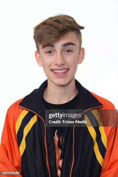 Johnny Orlando attends the YOU Summer Festival 2018 on June 24, 2018 in Berlin, Germany.