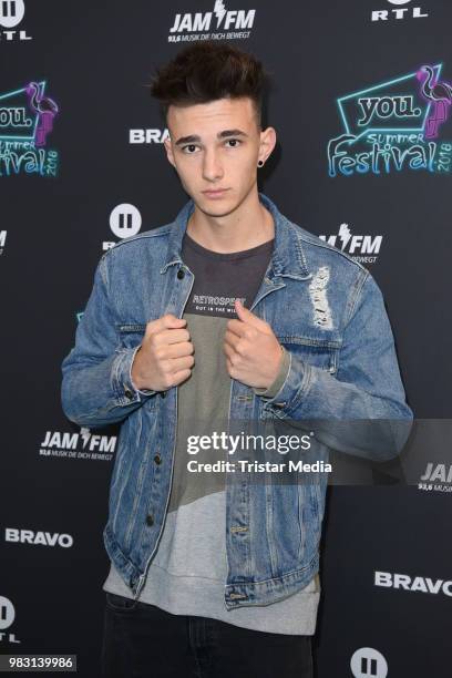 Nathan Goldblat attends the YOU Summer Festival 2018 on June 24, 2018 in Berlin, Germany.