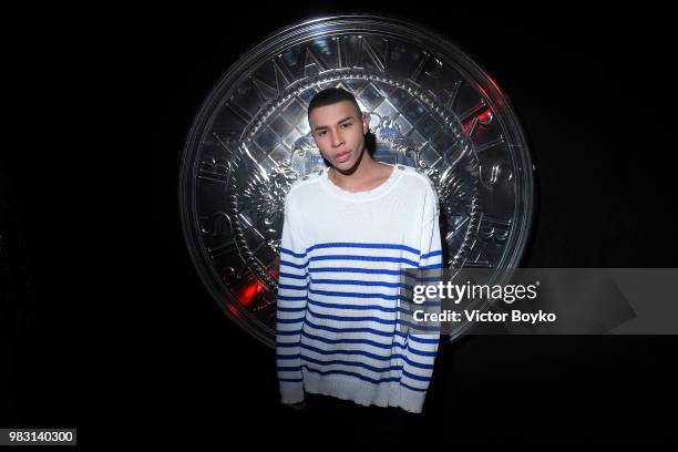 Olivier Rousteing attends the Balmain after party as part of Paris Fashion Week on June 24, 2018 in Paris, France.