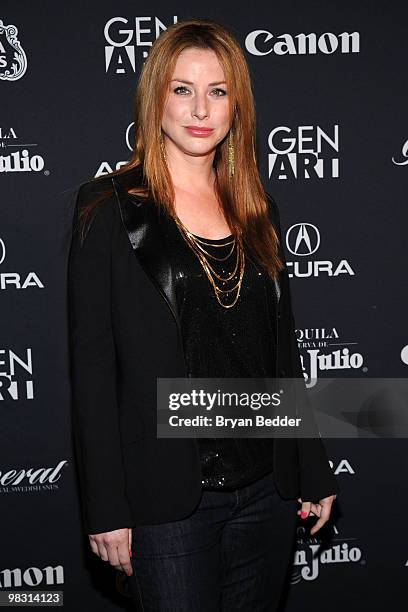 Actress Diane Neal attends the Gen Art Film Festival premiere of ''Happythankyoumoreplease'' at Ziegfeld Theatre on April 7, 2010 in New York City.