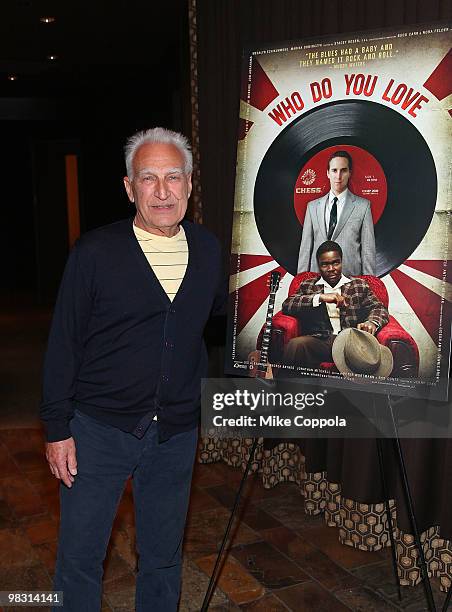 Marshall Chess attends the "Who Do You Love" New York premiere at the Tribeca Grand Screening Room on April 7, 2010 in New York City.