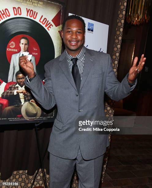 Musician/actor Robert Randolph attends the "Who Do You Love" New York premiere at the Tribeca Grand Screening Room on April 7, 2010 in New York City.