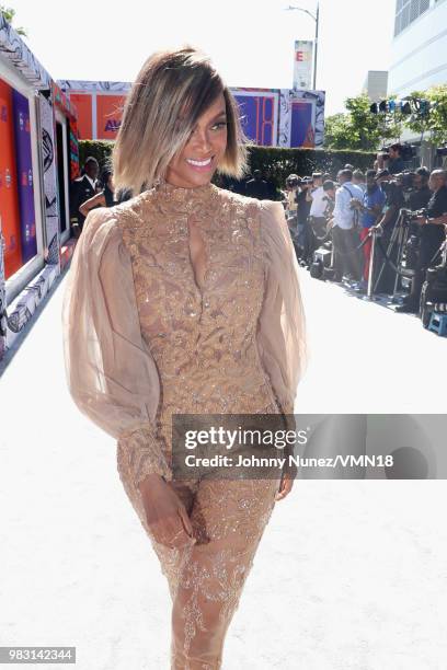 Tyra Banks attends the 2018 BET Awards at Microsoft Theater on June 24, 2018 in Los Angeles, California.