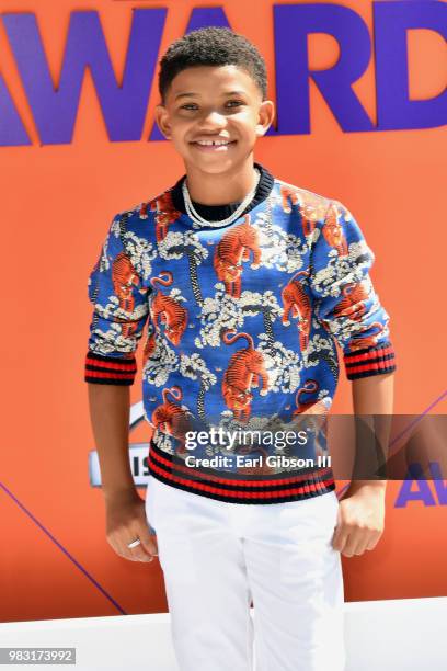 Lonnie Chavis attends the 2018 BET Awards at Microsoft Theater on June 24, 2018 in Los Angeles, California.