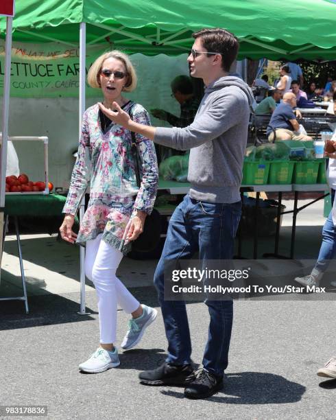 Topher Grace is seen on June 22, 2018 in Los Angeles, California.