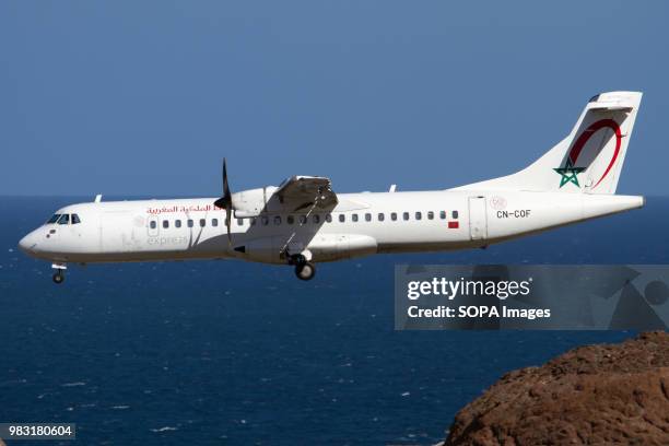 Atr Ram Royal Air Maroc Express ATR 72-600 on final at Gran Canaria Las... News ...