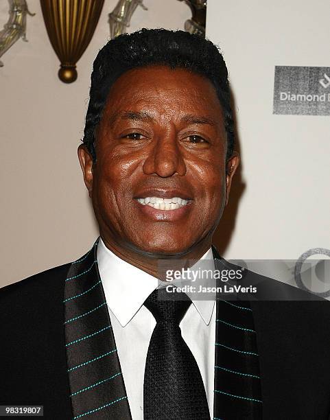 Jermaine Jackson attends the "Hollywood Glamour Collection" launch party at Beverly Hills Hotel on April 7, 2010 in Beverly Hills, California.