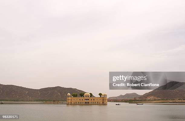 General view of the Jal Mahal on April 8, 2010 in Jaipur, India.