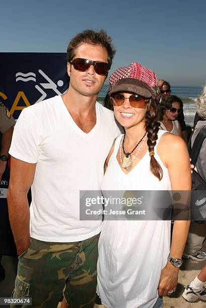 David Charvet and Brooke Burke