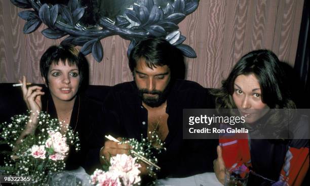 Liza Minnelli, Husband Marc Gero, and Kate Jackson
