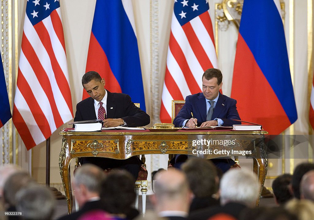 US And Russia Sign Historic Arms Deal