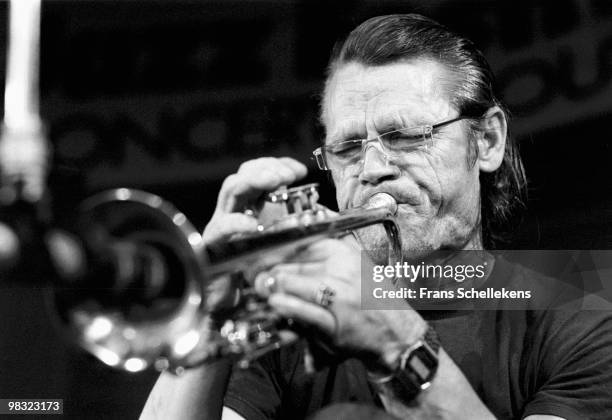 Chet Baker performs live on stage at Concertgebouw in Amsterdam, Holland on July 19 1984