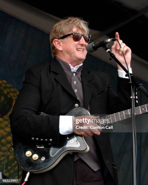 Bone Burnett performing at the New Orleans Jazz & Heritage Festival on April 27, 2007.