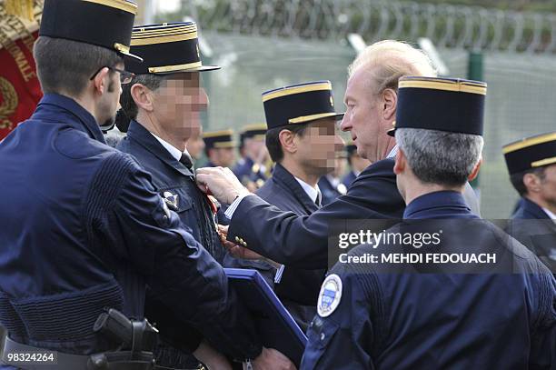 Member of French National Gendarmerie Intervention Group who participated in the liberation of an Airbus A300 hijacked by members of Armed Islamic...