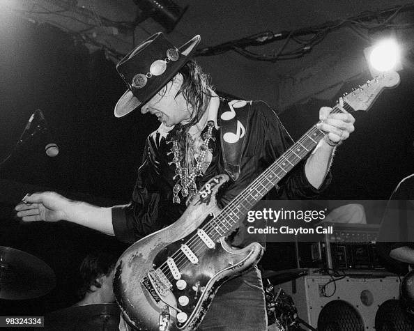 Stevie Ray Vaughan performing at the Keystone Berkeley on August 19 ...