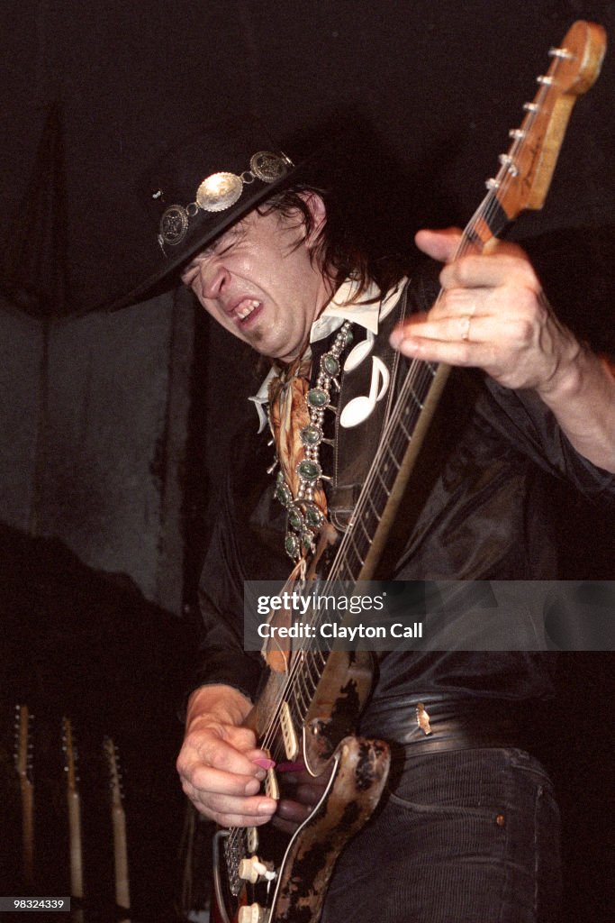 Stevie Ray Vaughan performing at the Keystone Berkeley on August 19 ...