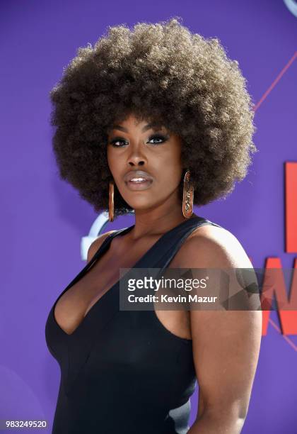 Guest attends the 2018 BET Awards at Microsoft Theater on June 24, 2018 in Los Angeles, California.