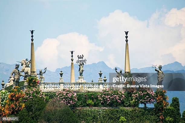 italy. p{iemonte. lake maggiore. - borromean islands stock pictures, royalty-free photos & images