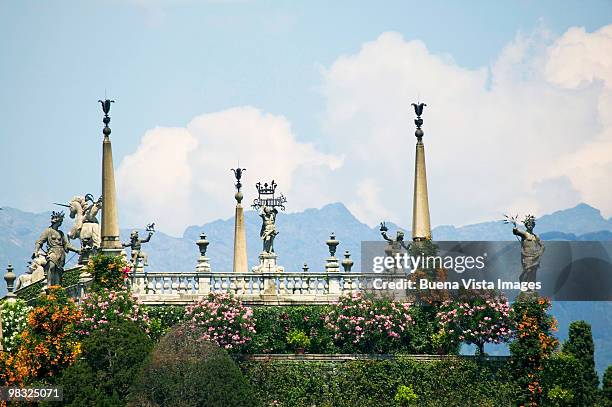 italy. p{iemonte. lake maggiore. - isola bella stock pictures, royalty-free photos & images