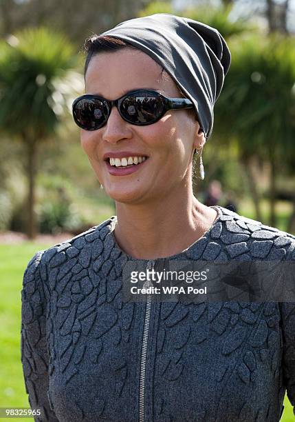 Her Highness Sheikha Mozah bint Nasser Al Missned, Chairperson of Qatar Foundation for Education, Science and Community Development, attends the...