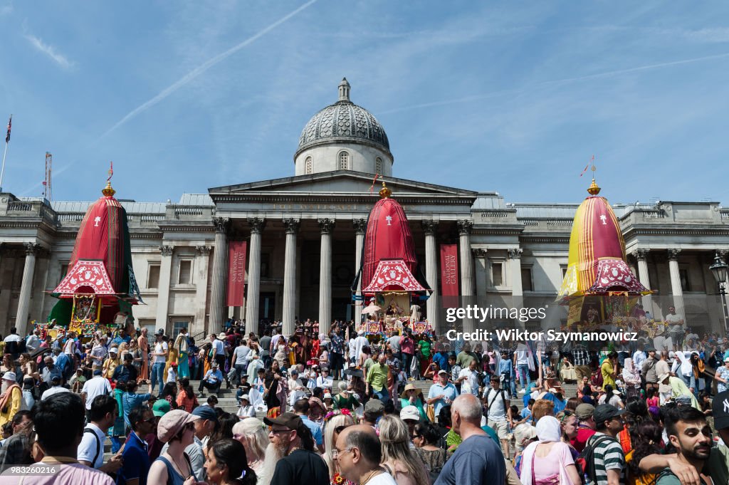 Hindu Rathayatra Festival In London