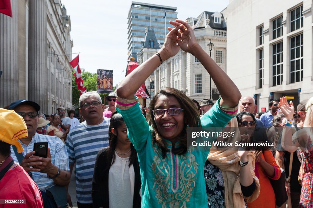 Hindu Rathayatra Festival In London