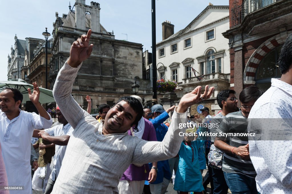 Hindu Rathayatra Festival In London