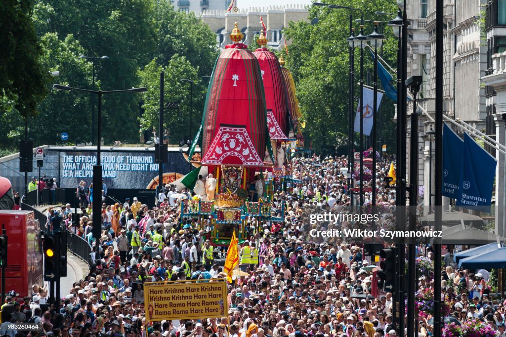 Hindu Rathayatra Festival In London