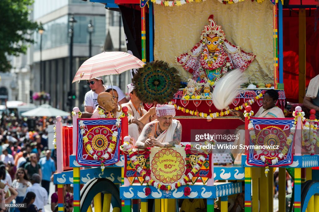 Hindu Rathayatra Festival In London