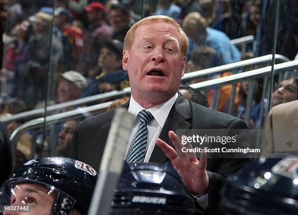 John Anderson Math 40 Atlanta Thrashers Coaches John Anderson Photos & High Res Pictures ...