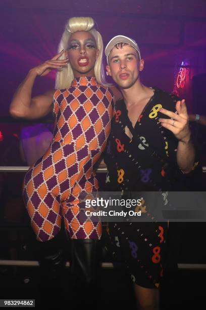 Tommy Dorfman and Overthrow Boxing Club host a NYC Pride Party benefiting GLAAD at Overthrow Underground Boxing Club on June 24, 2018 in New York...