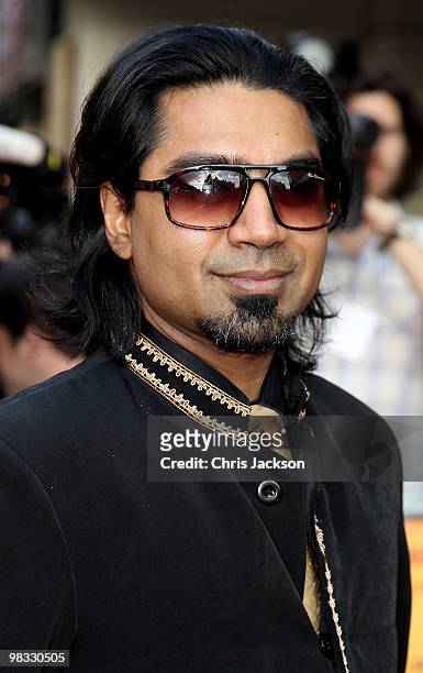 Arvind Ethan David arrives at the world premiere gala screening of The Infidel held at the Hammersmith Apollo on April 8, 2010 in London, England. At...