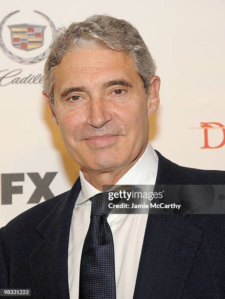 Michael Nouri attends the "Damages" season three premiere at the AXA Equitable Center on January 19, 2010 in New York City.