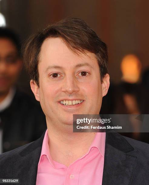 David Mitchell attends The Infidel: World Premiere Gala Screening at Hammersmith Apollo on April 8, 2010 in London, England.