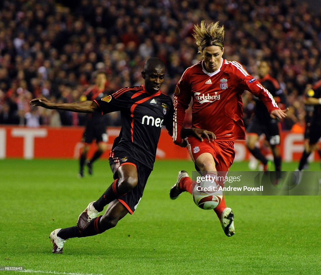 Liverpool v Benfica - UEFA Europa League