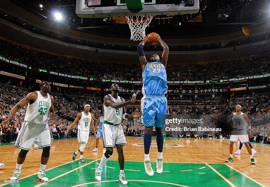 Denver Nuggets v Boston Celtics