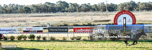 Fanciful Toff ridden by Michael Poy wins the Mildura Cup Carnival 27th & 28th July Murray Mallee Stayers Heat 1 at Mildura Racecourse on June 25,...