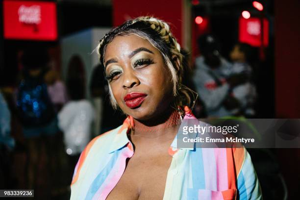 General view of the atmosphere at '2018 BET Experience - Fanfest - Day 2' at Los Angeles Convention Center on June 23, 2018 in Los Angeles,...