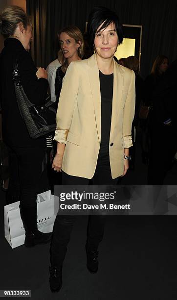 Sharleen Spiteri attends the launch party of the new Byredo fragrance 'La Tulipe' during the Byredo La Tulipe pop-up shop opening on April 7, 2010 in...