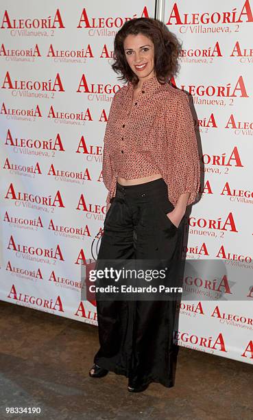 Ruth Gabriel attends Mar Regueras birthday party at Alquimia disco on April 8, 2010 in Madrid, Spain.