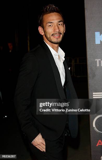 Hidetoshi Nakata attends ''Champions For Children'' First Annual Gala held at Castello Sforzesco on April 8, 2010 in Milan, Italy.