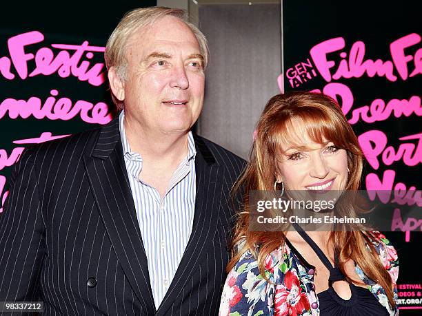 Director James Keach and actress Jane Seymour attend the premiere of "Waiting for Forever" at the SVA Theater on April 8, 2010 in New York City.