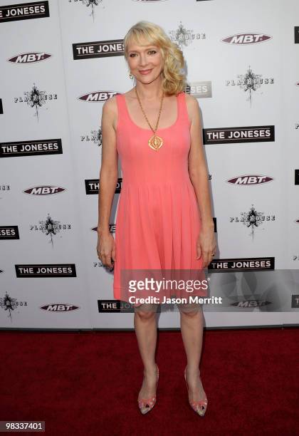 Actress Glenne Headly arrives at Roadside Attractions & Echo Lake Entertainment's premiere of "The Joneses" held at Arclight Hollywood Cinema on...