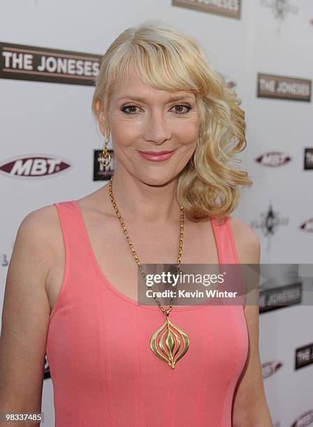 Actress Glenne Headly arrives at Roadside Attractions & Echo Lake Entertainment's premiere of "The Joneses" held at Arclight Hollywood Cinema on...