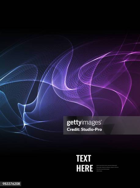 abstract colorful swirl - abstract twisted multicolored shape stock illustrations