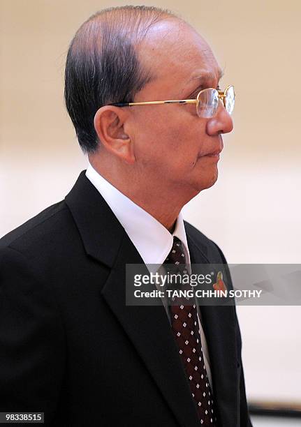 Myanmar Prime Minister Thein Sein attends the 16th Association of Southeast Asian Nations summit in Hanoi on April 9, 2010. Myanmar faced scrutiny...