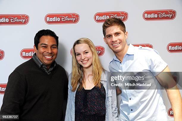 Good Luck Charlie" star Bridgit Mendler chatted with Radio Disney on-air personalities Ernie D. And Jake about her new Disney Channel sitcom geared...